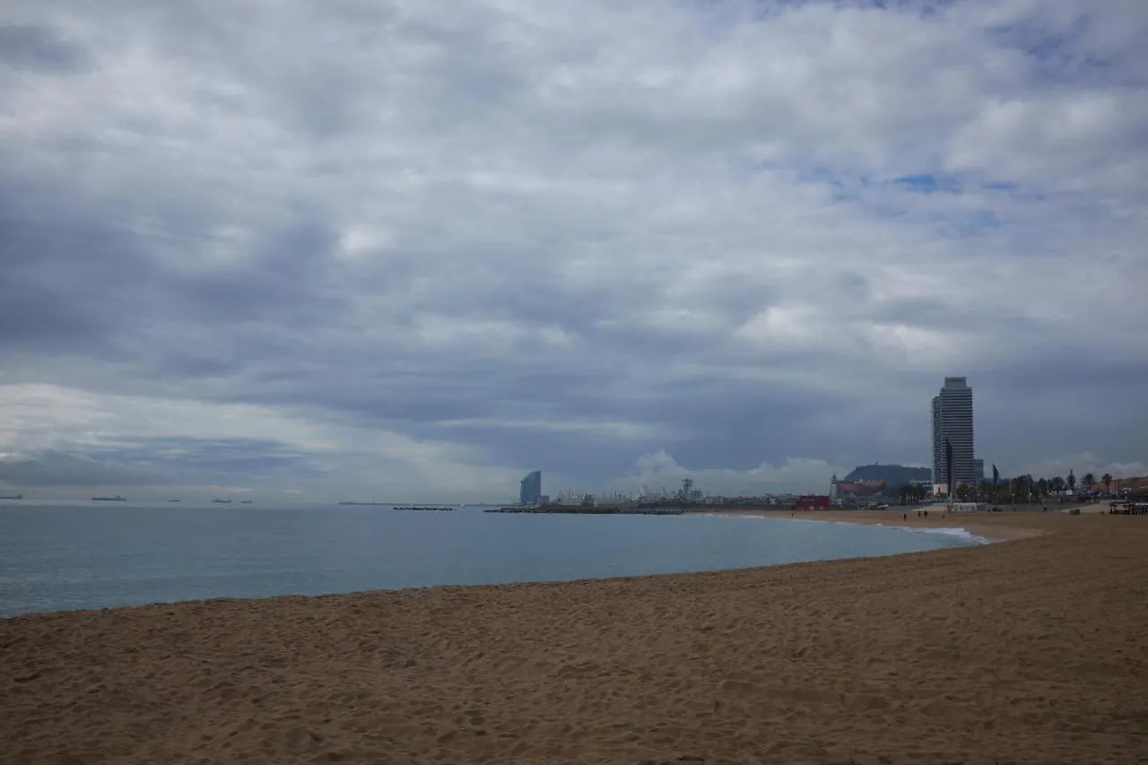 Luxury 1Br With Patio Near The Beach Barcelona Apartmán