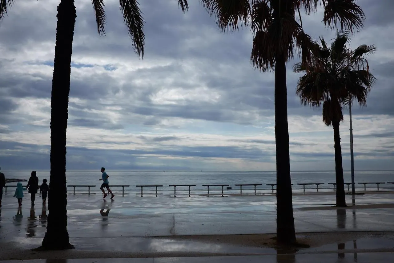Luxury 1Br With Patio Near The Beach Barcelona Apartmán